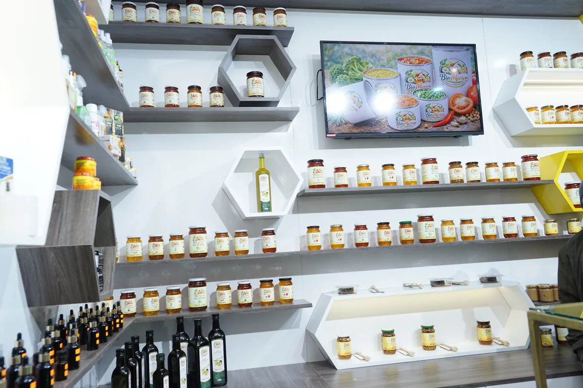 La boutique Bio Meriem à Chott Meriem, Sousse